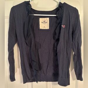 Hollister Navy Medium Cardigan